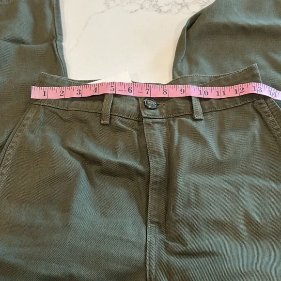 REFORMATION Women's Marine Jean Size 27 In Wash Army - Picture 7 of 14